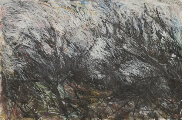 View Through Hawthorne 1990 by Arthur Berry Original Art from Barewall Art Gallery