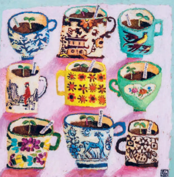 Water Daily greetings card by Vanessa Bowman Cards from Barewall Art Gallery