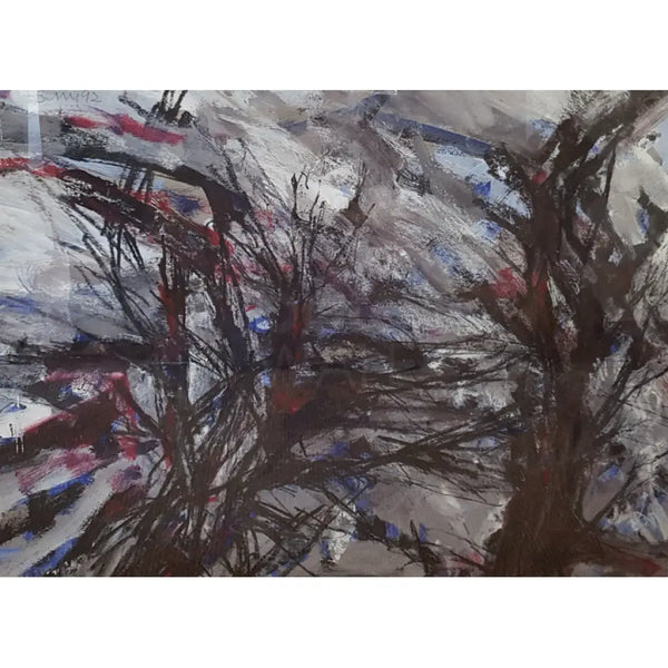 Winter Landscape 1992 by Arthur Berry Original Art from Barewall Art Gallery