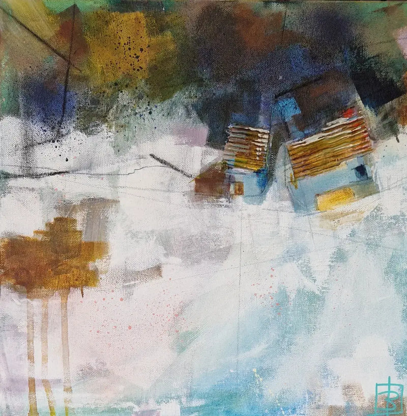 Winters Hush 2023 by Helen Boardman Original Art from Barewall Art Gallery