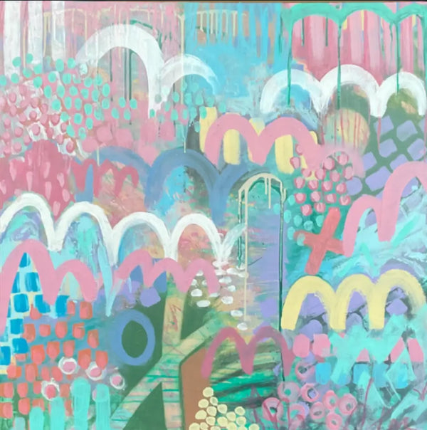 Yum 2022 Oil by Claire Arnott Original Art from Barewall Art Gallery