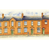 Hitchman Street and Victorian Road Fenton Stoke-on-Trent by Ronnie Cruwys - Drawing the Street