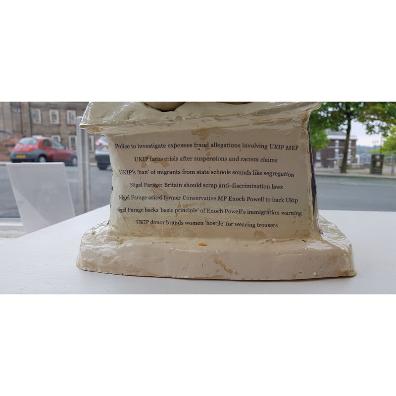 Patriotisms suffocation of the reality of modern-day Britain I 2015 by Himarni Brownsword
