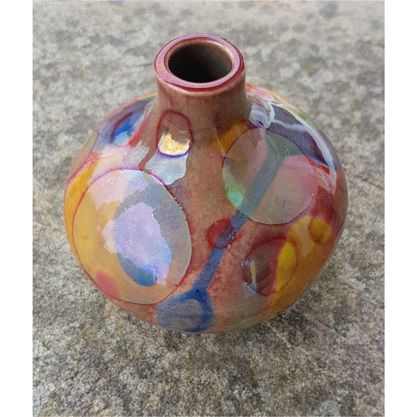JC2107 Abstract Small Vase by Jonathan Cox