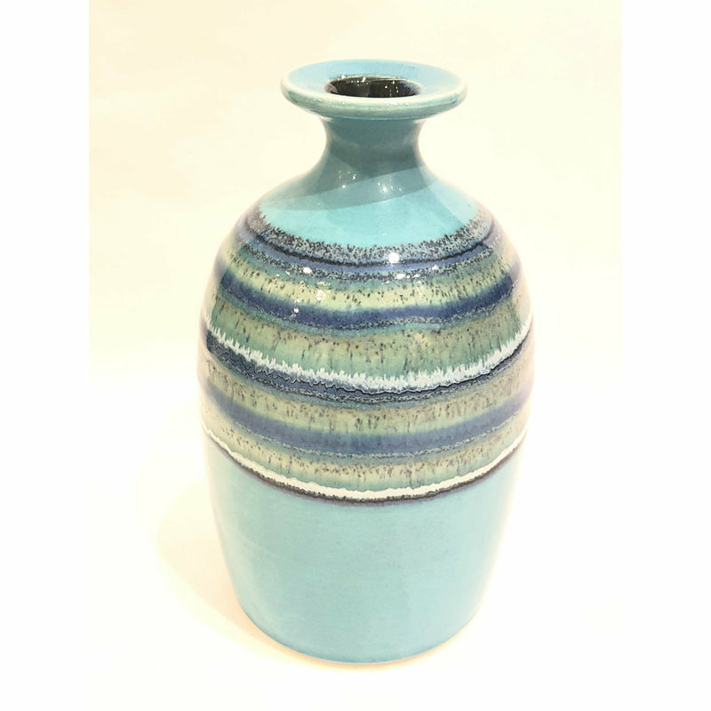 PPS4 Hand Thrown hand decorated Sample Vase by Poole Pottery Sample Room