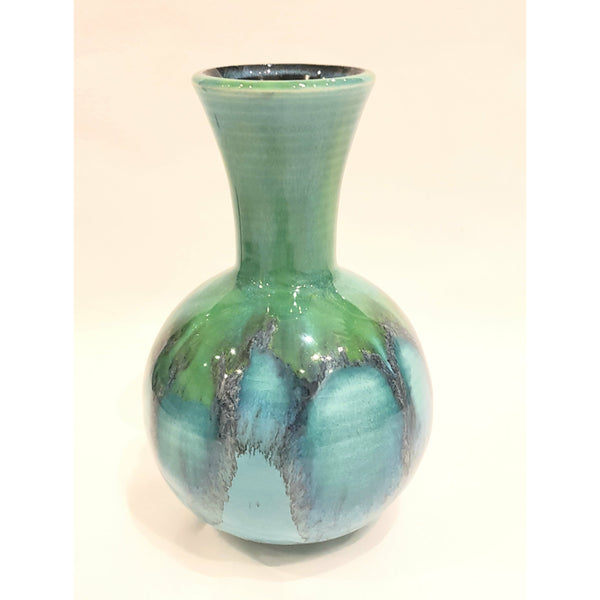 PPS2 Hand Thrown hand decorated Sample Vase by Poole Pottery Sample Room