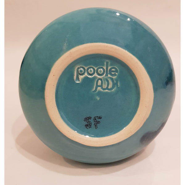 PPS3 Hand Thrown hand decorated Sample Vase by Poole Pottery Sample Room
