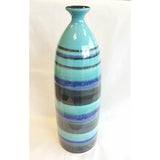 PPS5 Large Hand Thrown hand decorated Sample Vase by Poole Pottery Sample Room