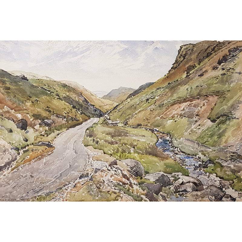 The Ystwyth Valley, Wales by Reginald Haggar