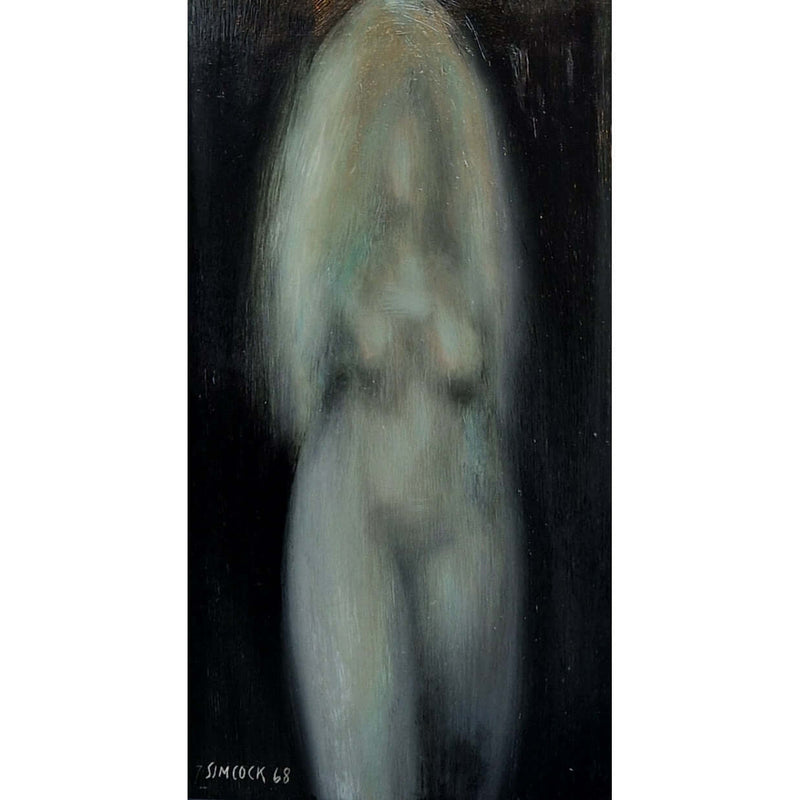 Nude 1968 Oil Painting by Jack Simcock