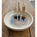 Ceramic and Glass Bottle Kiln Bowls 2022 by Shauna McCann