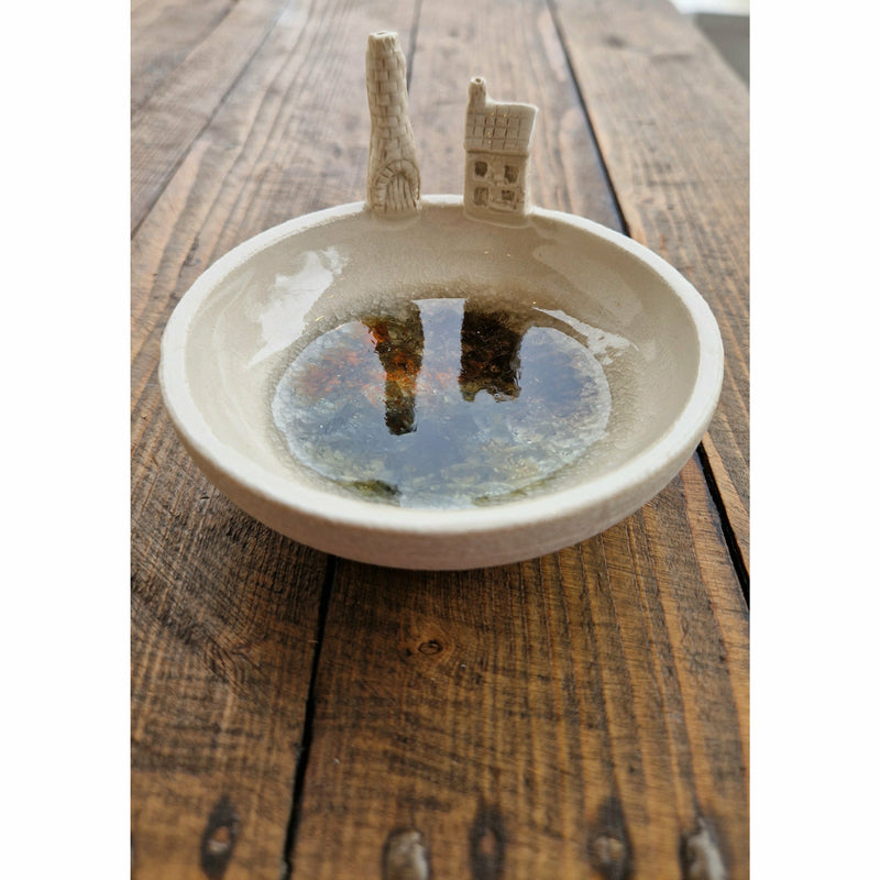 Ceramic and Glass Bottle Kiln Bowls 2022 by Shauna McCann