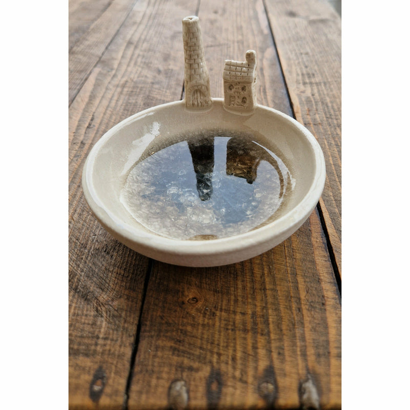 Ceramic and Glass Bottle Kiln Bowls 2022 by Shauna McCann