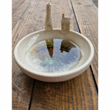 Ceramic and Glass Bottle Kiln Bowls 2022 by Shauna McCann