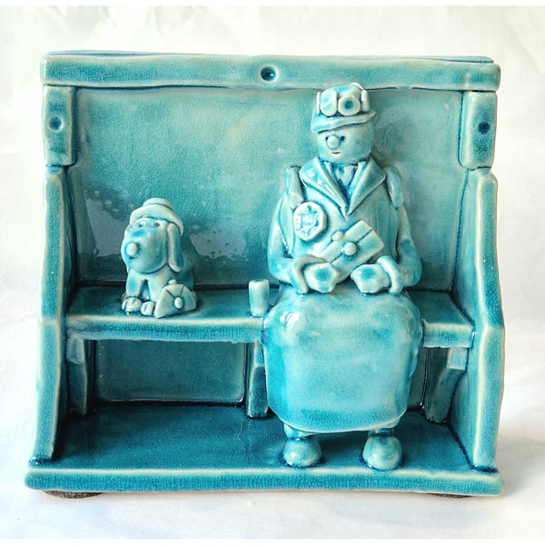 Flo n the Dog 2022 by Ian Tinsley Pottery