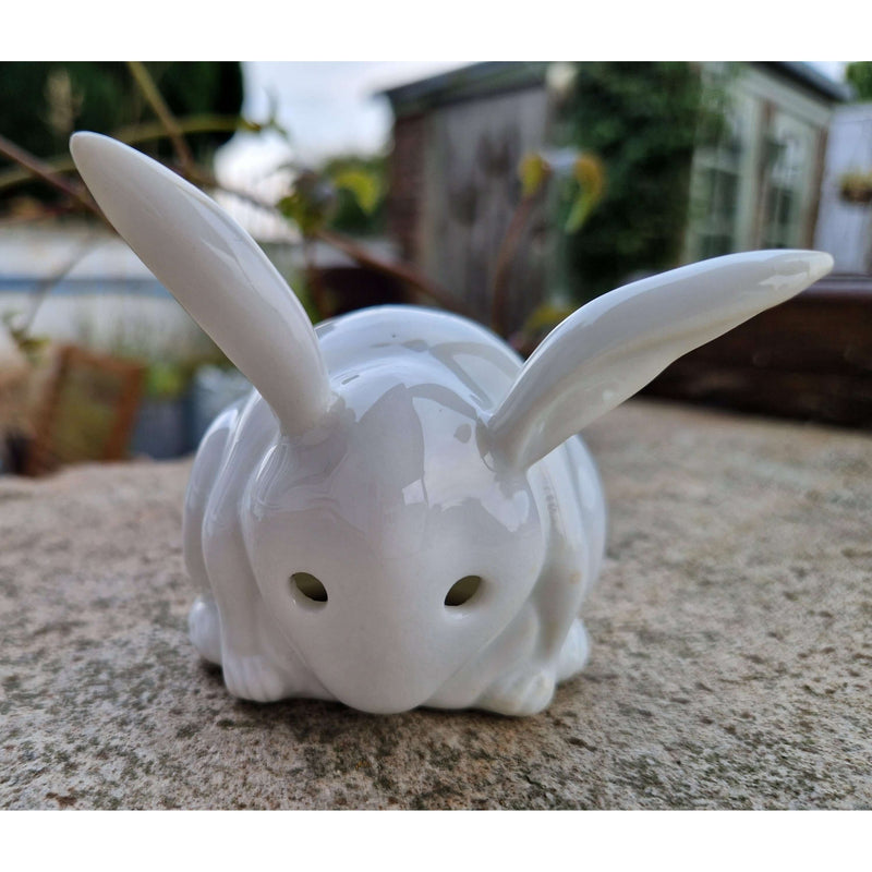 White Rabbit, Glazed ceramic figure 1905 by Bernard Moore