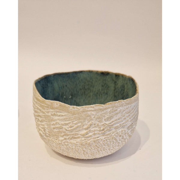FM003 Decorated hand bowl by Faye Mayo