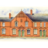 Hitchman Street and Victorian Road Fenton Stoke-on-Trent by Ronnie Cruwys - Drawing the Street