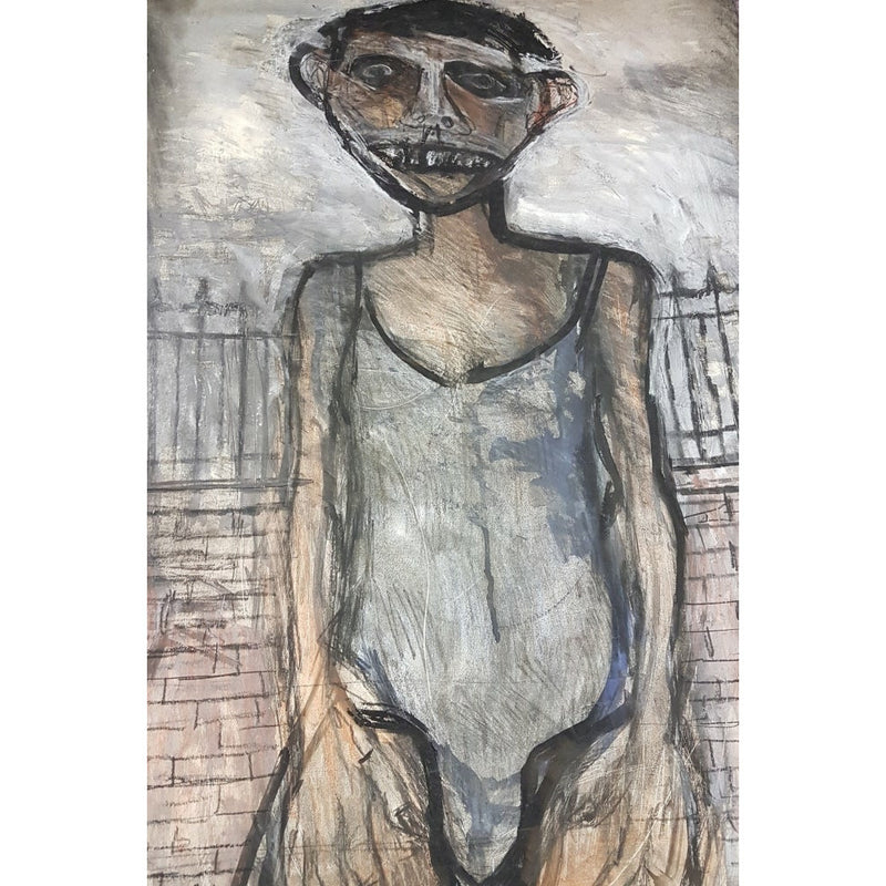 Figure in Vest (The Gymnast) c1970s by Arthur Berry