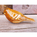 The Goldcrest Slipware Ceramic British Bird by Carole Glover