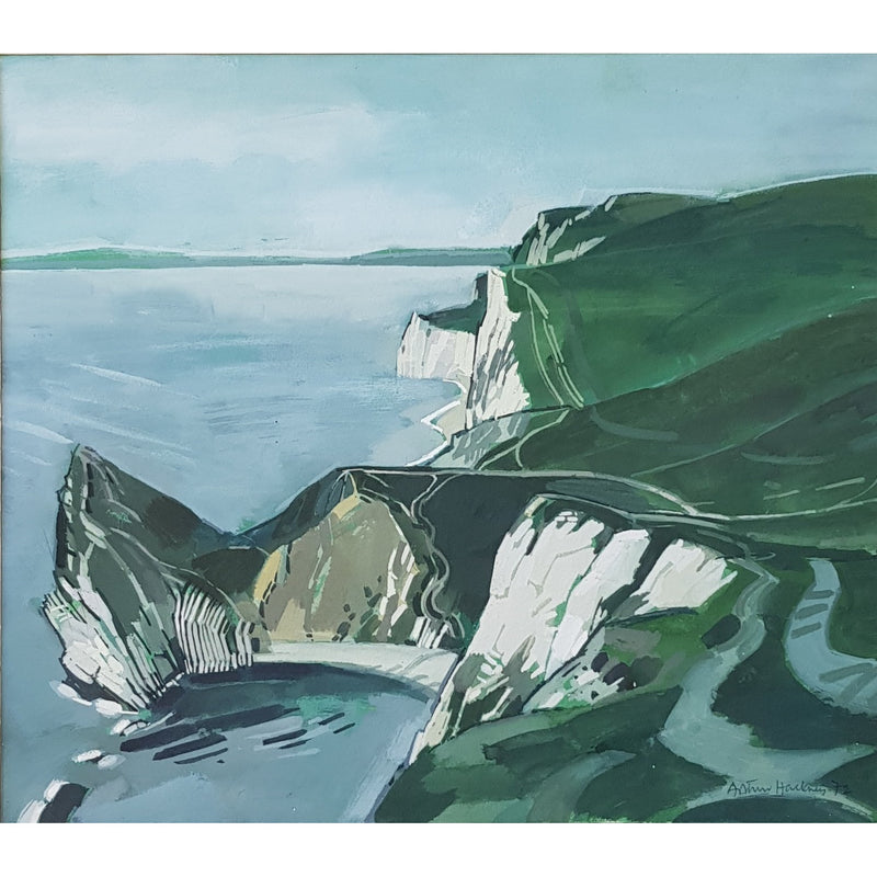 Dorset Coastline 1972 av Arthur Hackney