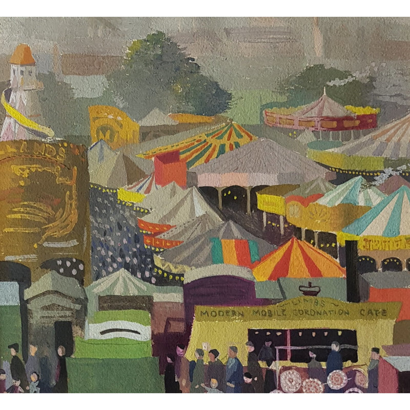 Fairground c1953 av Robert Bird