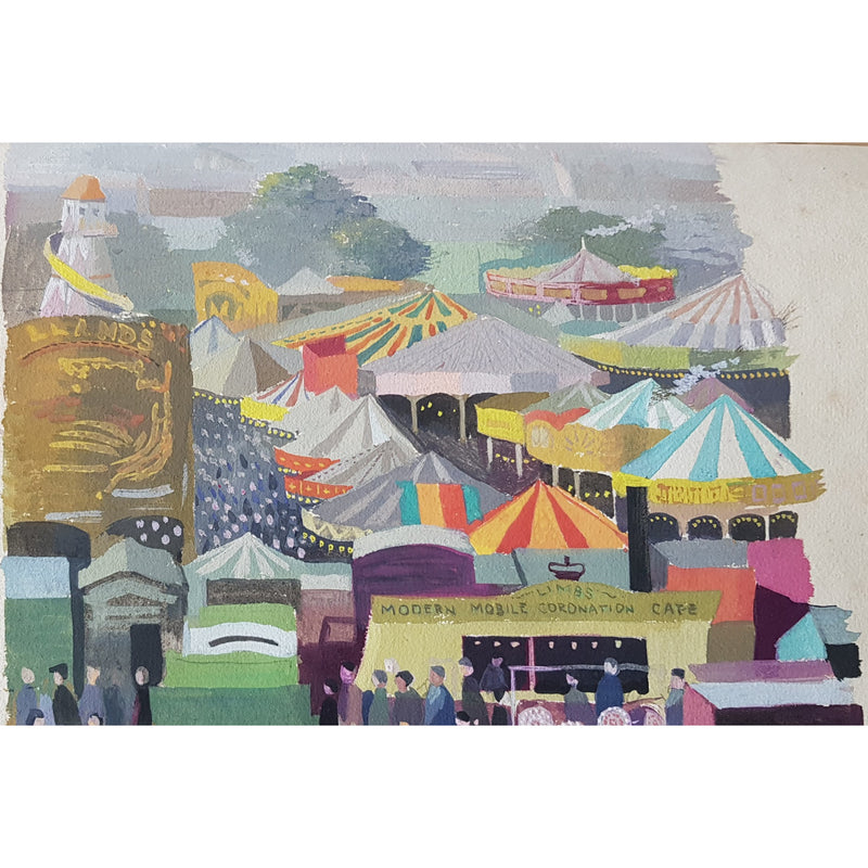 Fairground c1953 av Robert Bird