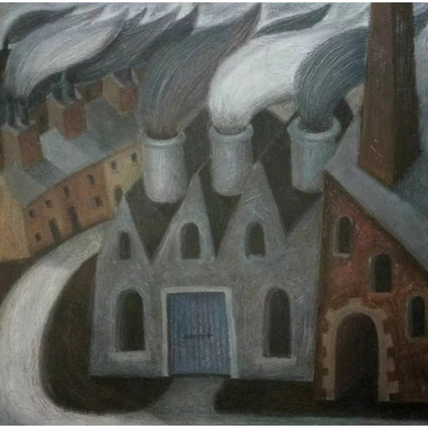 SL38 Chimneys Blazing by Stephen Liddle
