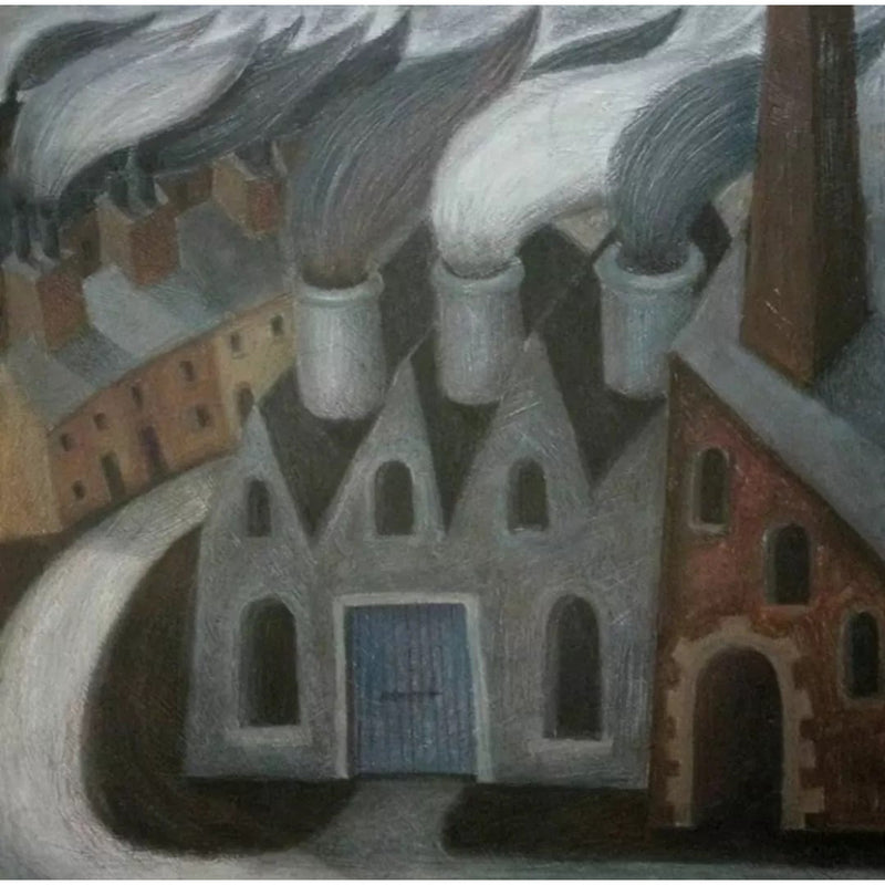 SL38 Chimneys Blazing by Stephen Liddle