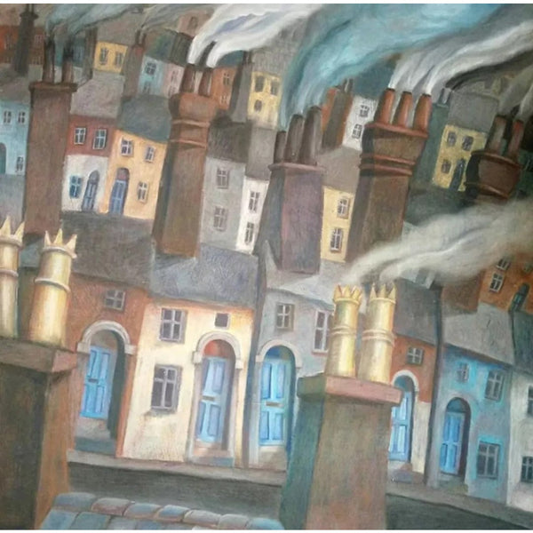 SL42 Terraced Streets by Stephen Liddle