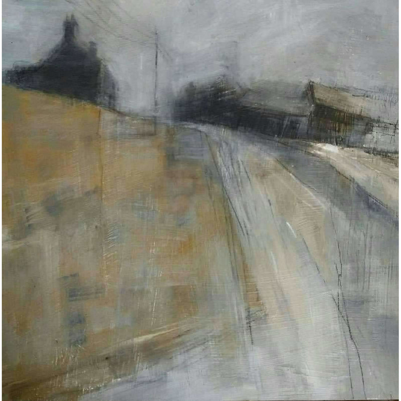 SL47 Staffordshire Farmstead by Stephen Liddle Original Art from Barewall Art Gallery