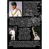 SYDNEY BARNES - Cricket Legend Historisk film DVD