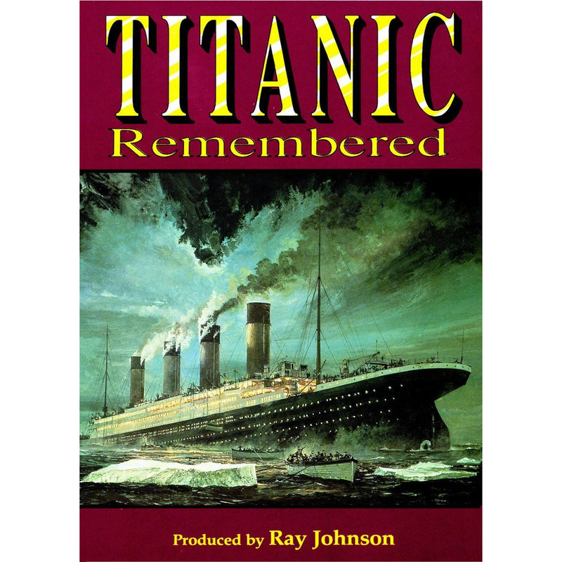 Titanic Remembered Historical Documentary Film DVD