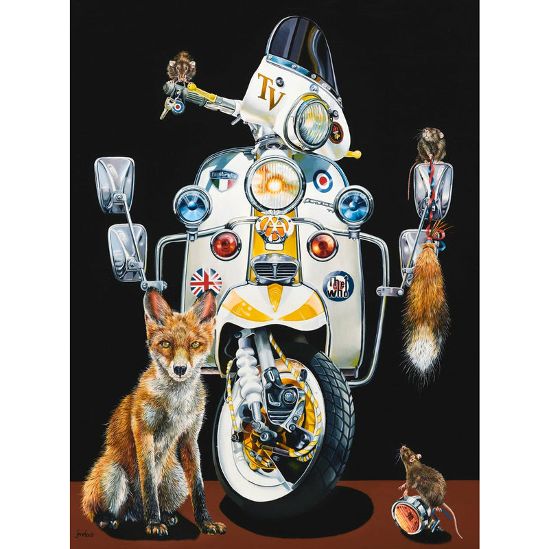 The Golden Torch Signed Print by Jane Ford