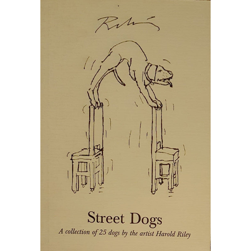Barewall Books Book HR1 Street Dogs: A Collection of 25 Street Dogs by Harold Riley