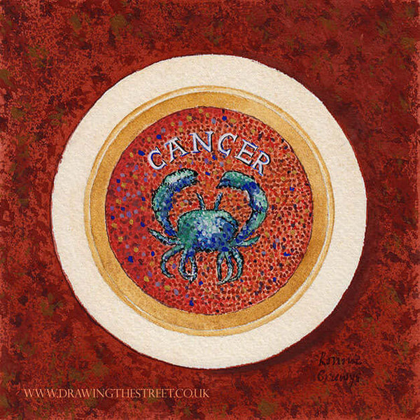 Cancer The Crab av Ronnie Cruwys