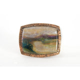 CB3 Ceramic Landscape Brooch by Cynthia Berry | Jewellery by Cynthia Berry | Barewall Art Gallery