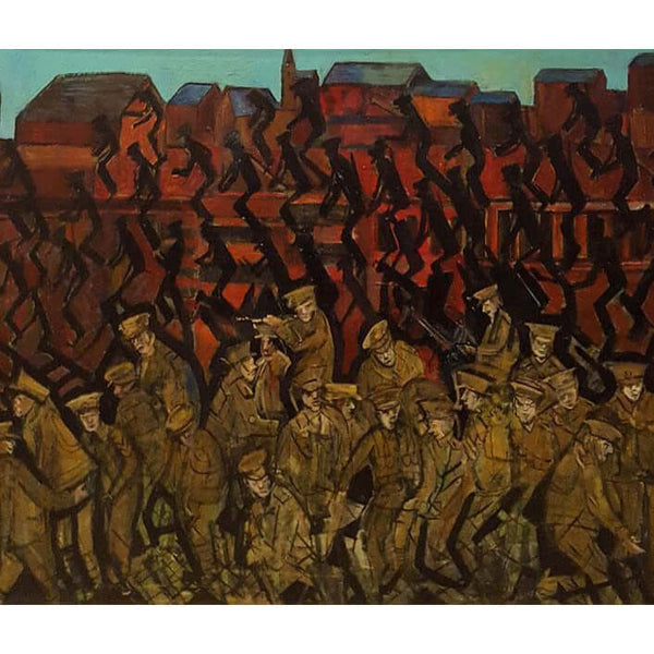 DH31 The Somme, Oil by Derek Higginson | Original Art by Derek Higginson | Barewall Art Gallery