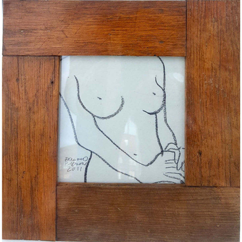 Edward Mackenzie Original Art Recycled Nude II by Edward MacKenzie