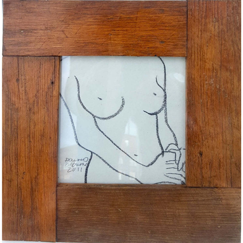 Edward Mackenzie Original Art Recycled Nude II by Edward MacKenzie
