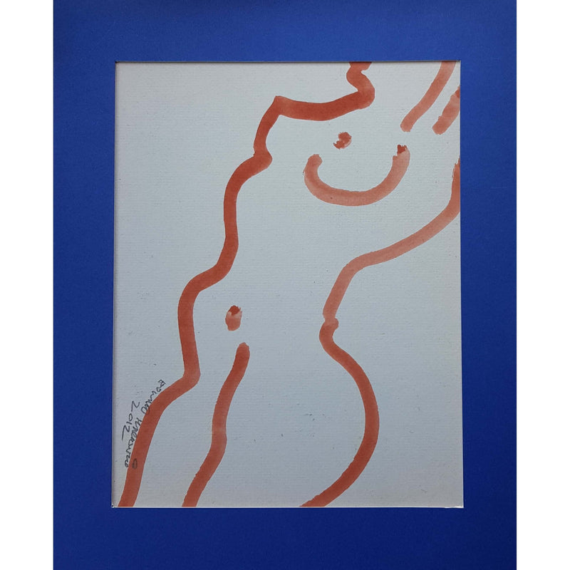Edward Mackenzie Original Art Recycled Nude VII by Edward MacKenzie