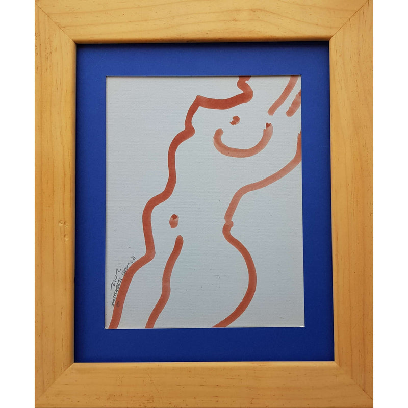 Edward Mackenzie Original Art Recycled Nude VII by Edward MacKenzie