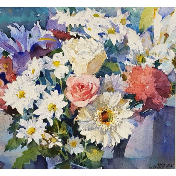 Bouquet by Geoffrey Wynne RI
