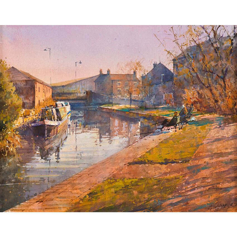 Geoffrey Wynne RI Original Art Remains Of The Day by Geoffrey Wynne RI