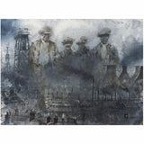 Our Father's Fathers - Geoffrey Wynne RI Print Written in Dust: Our Father's Fathers Potteries 20th Century Print Collection by Geoffrey Wynne RI