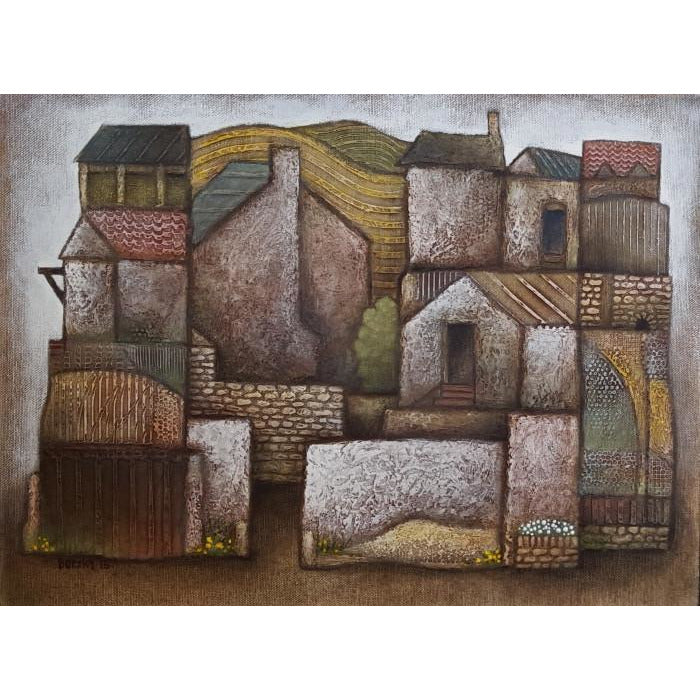 Farm 2016 by Jiri Borsky | Original Art by Jiri Borsky | Barewall Art Gallery