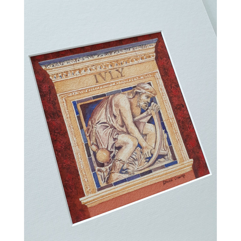 The Month of July - The Wedgwood Institute by Ronnie Cruwys