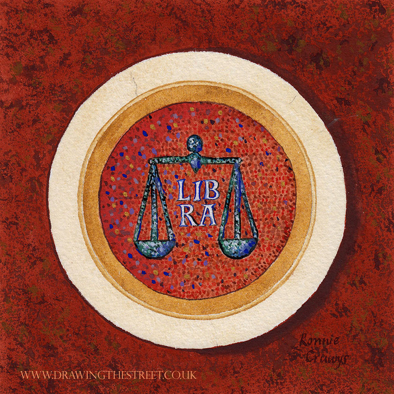 Libra The Scales by Ronnie Cruwys