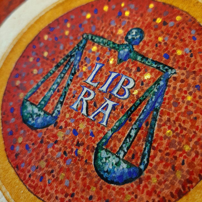 Libra The Scales by Ronnie Cruwys