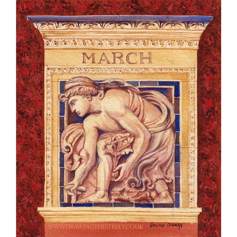 The Month of March - The Wedgwood Institute by Ronnie Cruwys